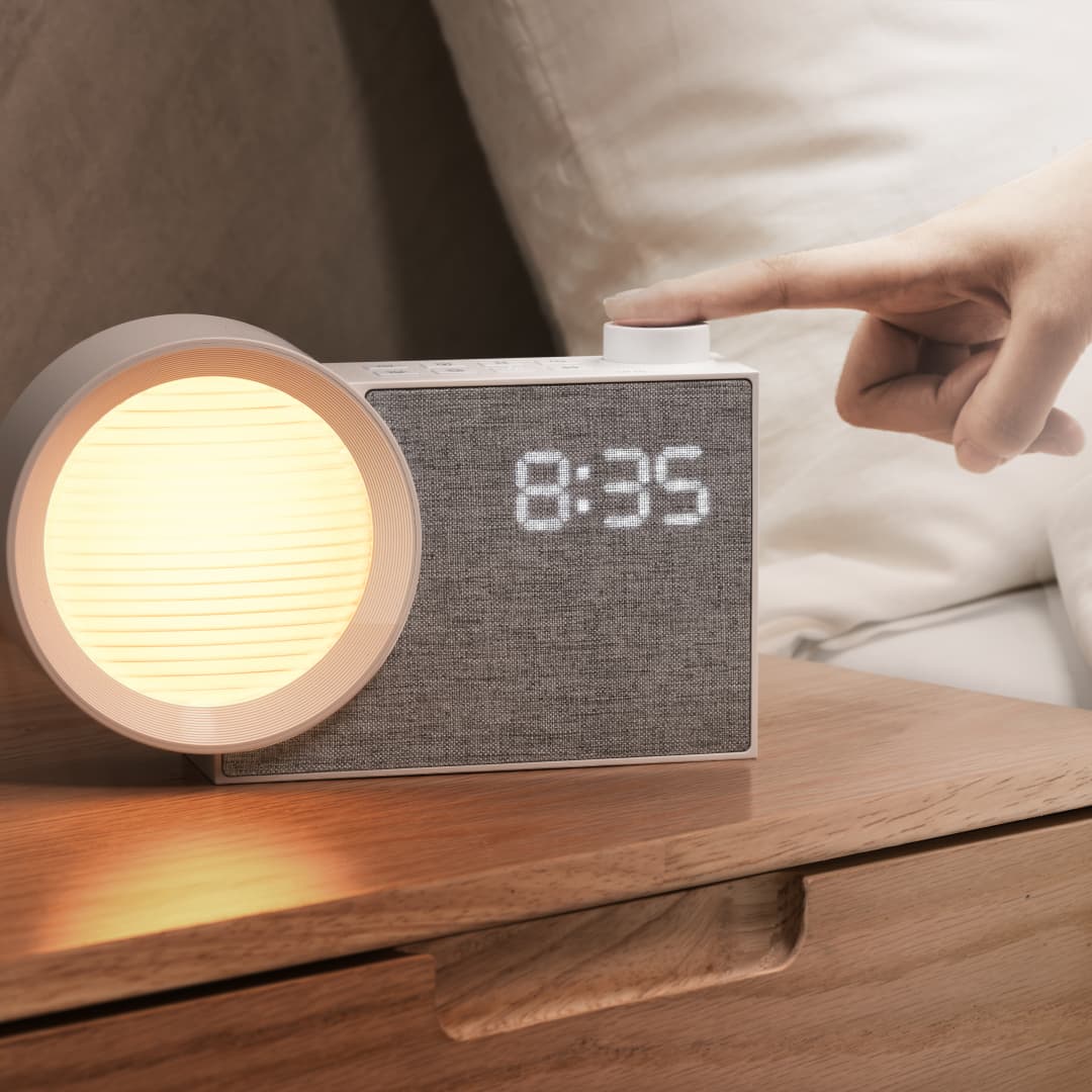 WILIT LED Night Light Alarm Cl - đánh giá và giá Lighting Decor Bedroom