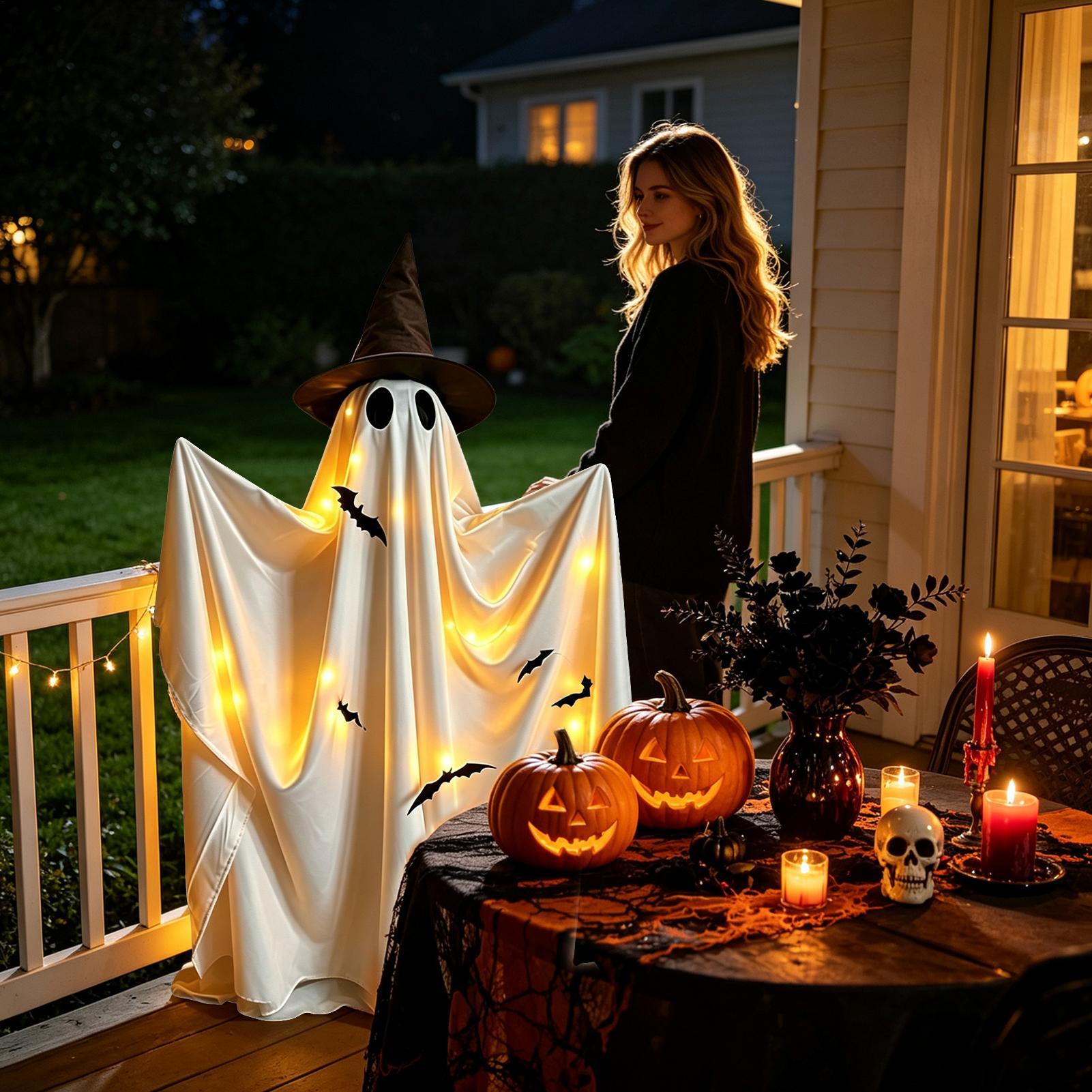 Halloween Ghost Decor 59in Spo - đánh giá và giá Home Decor Lighting Tricks