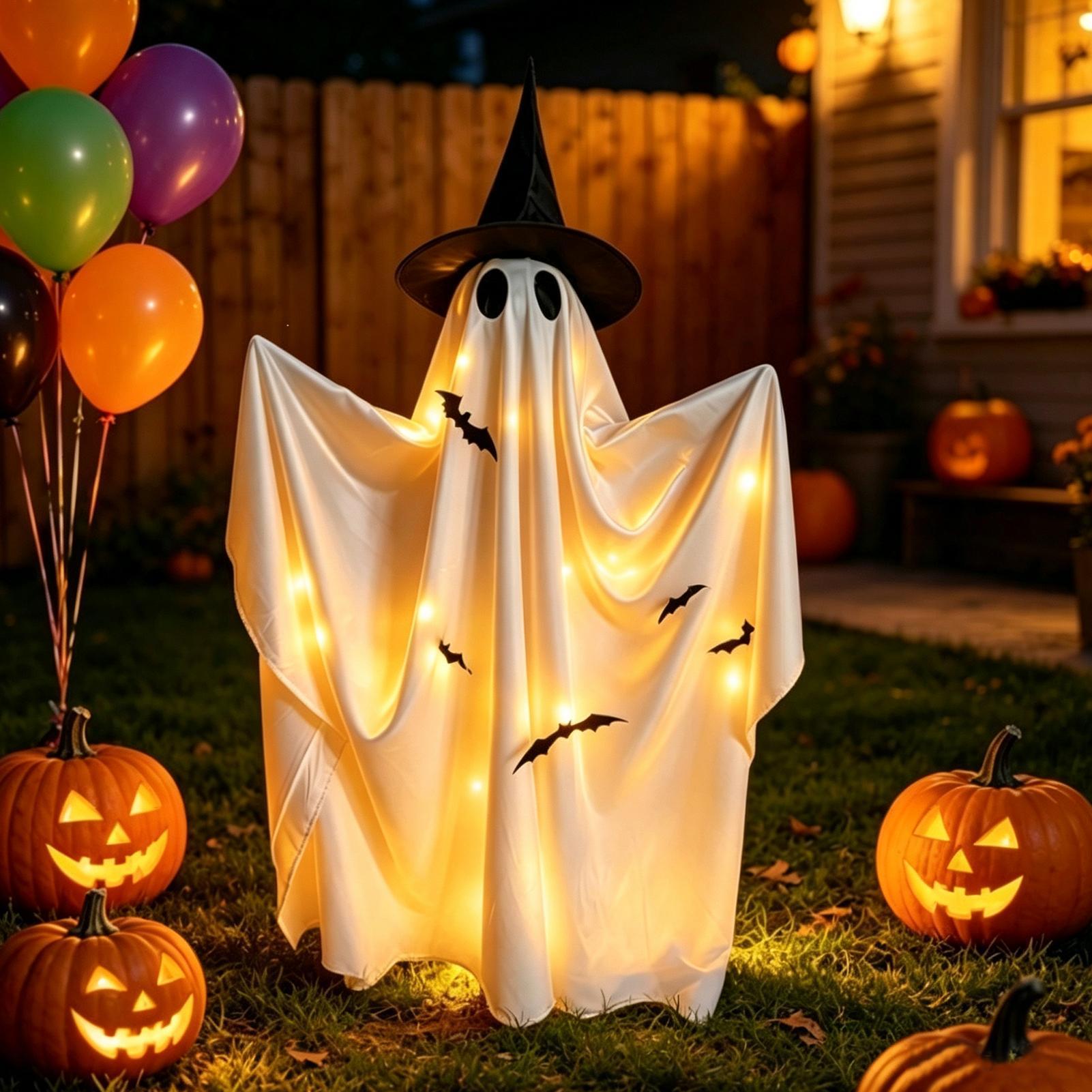 Halloween Ghost Decor 59in Spo - đánh giá và giá Home Decor Lighting Tricks