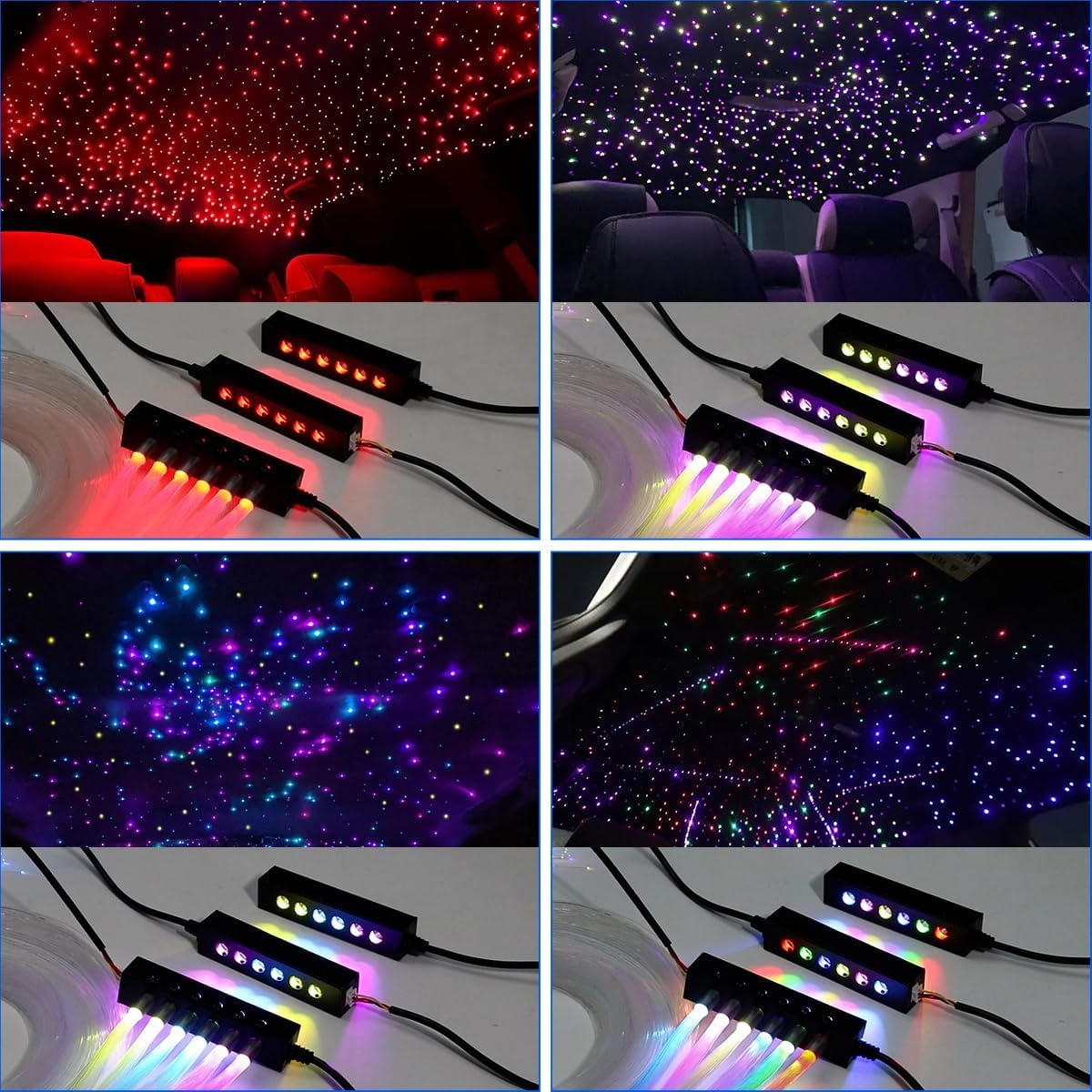 RGB Fiber Optic Star Ceiling L - đánh giá và giá Lighting Interior Decor
