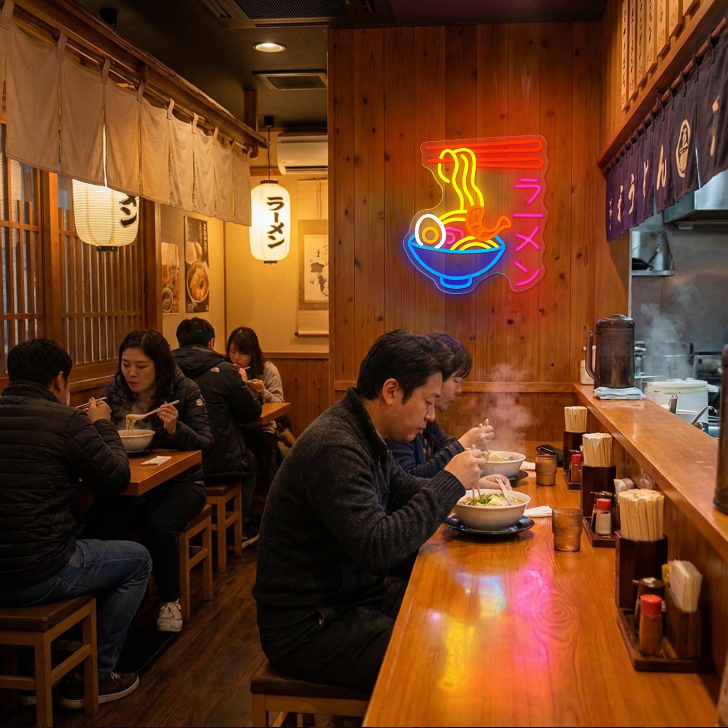 Ramen Neon Sign Japanese Noodl - đánh giá và giá Lighting Decor In Room