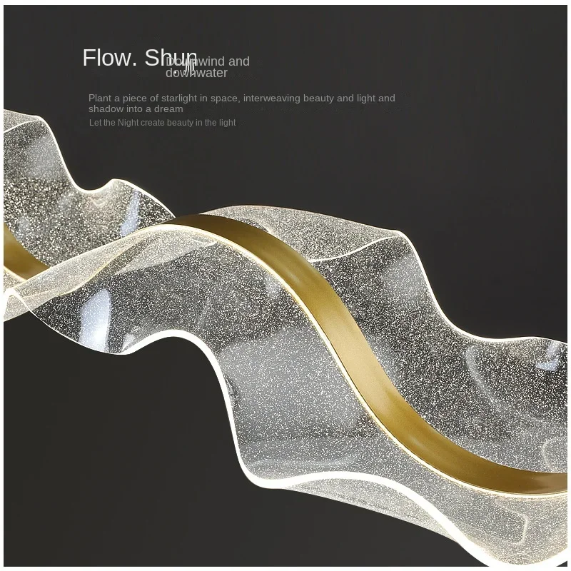 Nordic Designer Wave LED Penda - đánh giá và giá Decor Lighting Fixtures
