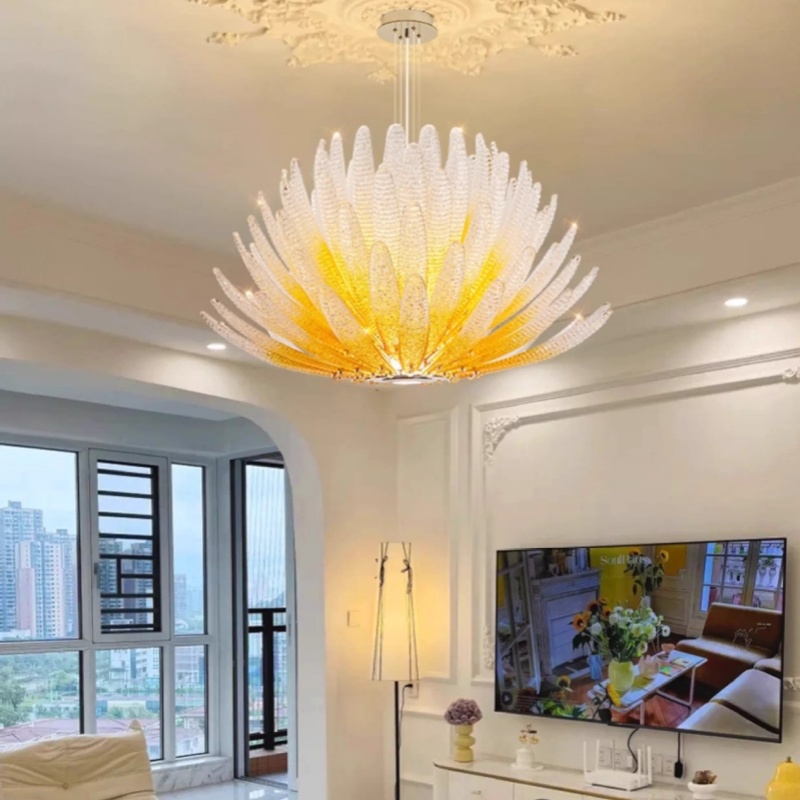 French Luxury Living Room Rest - đánh giá và giá Lighting Decor In Room