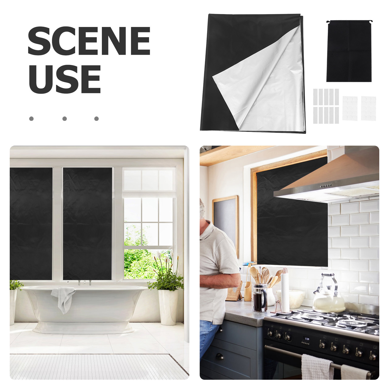 No Drill Blackout Window Shade - đánh giá và giá Lighting Decor Rentals