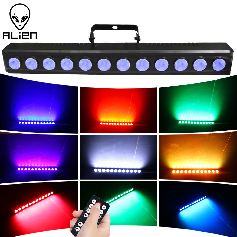 ALIEN 12 LED RGBW 4IN1 DMX Wal - đánh giá và giá Lighting Effect Home Decor