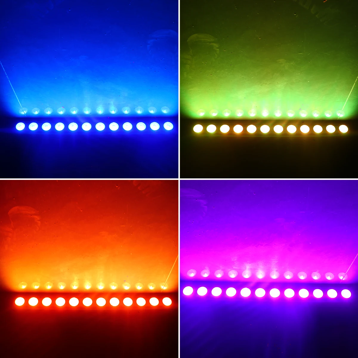 ALIEN 12 LED RGBW 4IN1 DMX Wal - đánh giá và giá Lighting Effect Home Decor