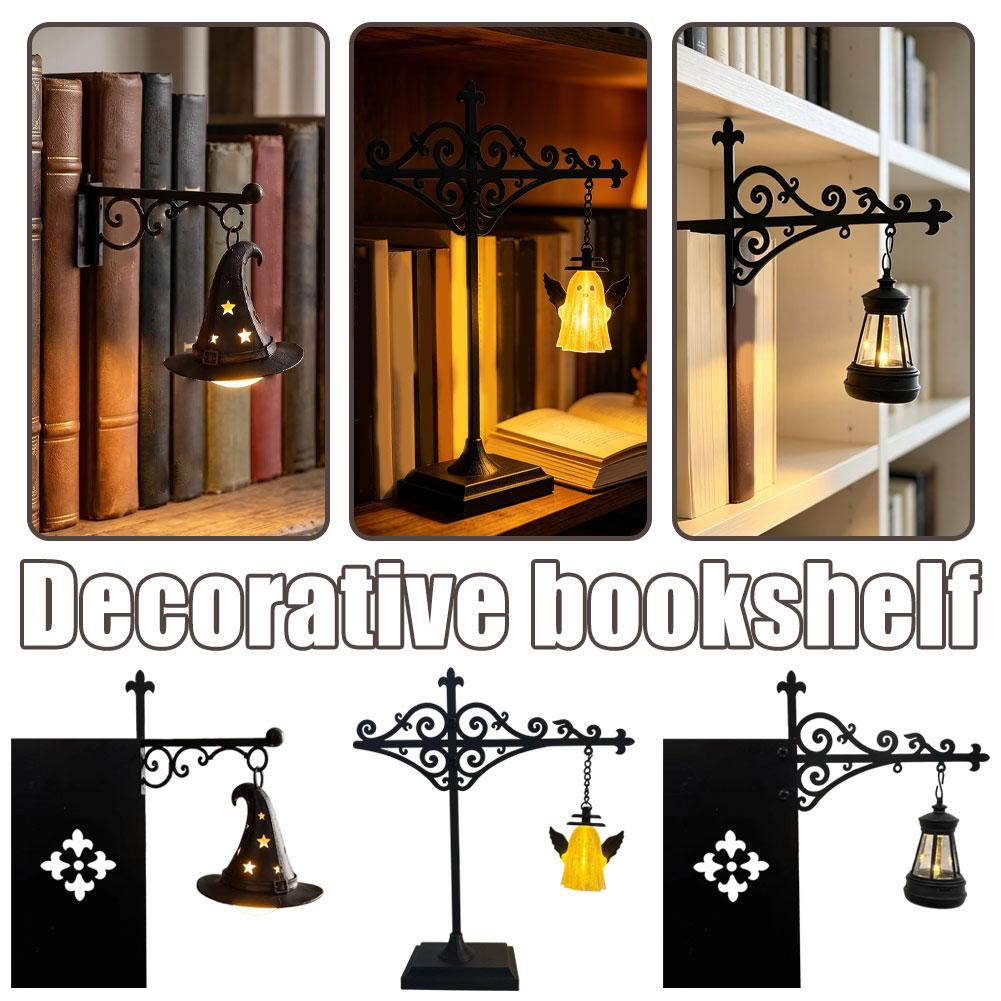 Retro Gothic Bookshelf Lamp Li - đánh giá và giá Room Decor Lighting Lamp
